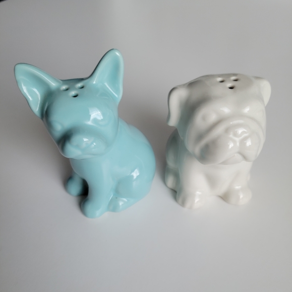 Target Ceramic Doggy Salt and Pepper Shakers